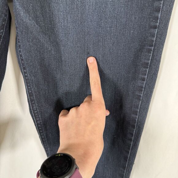 Democracy Ab Technology Jeans Women's 10 Dark Wash Blue Mid Rise Cotton Blend - Picture 9 of 13